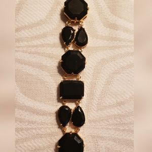 [Kate Spade] New York Black & Gold-tone Bracelet